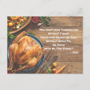 Thanksgiving Briefkaart