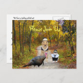  Thanksgiving Briefkaart Uitnodigen (Voorkant / Achterkant)