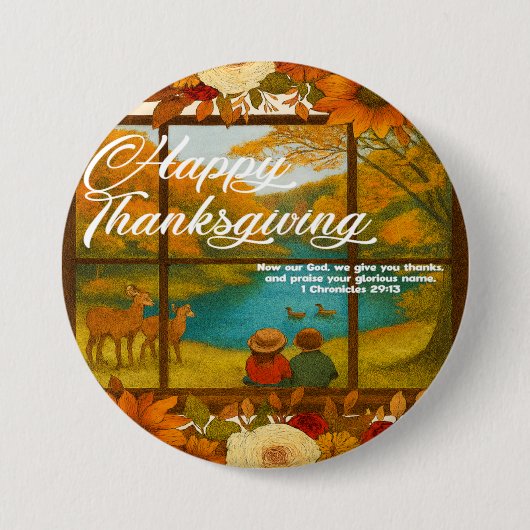 Thanksgiving Button (Voorkant)