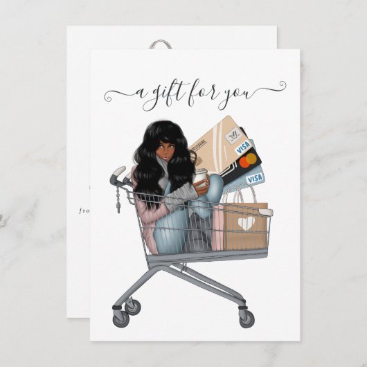 Thanksgiving Cadeaubon (Voorkant / Achterkant)