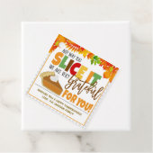 Thanksgiving CadeauLabel Bedankjes Labels (In situ)