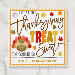 Thanksgiving CadeauLabel Bedankjes Labels