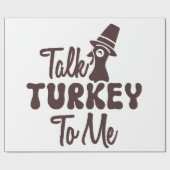 Thanksgiving Cadeaupapier (Vlak)
