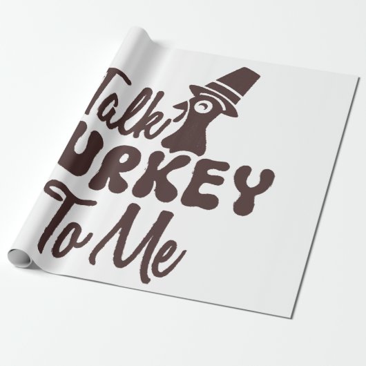 Thanksgiving Cadeaupapier (Uitgerold)