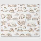 Thanksgiving Cadeaupapier (Vlak)