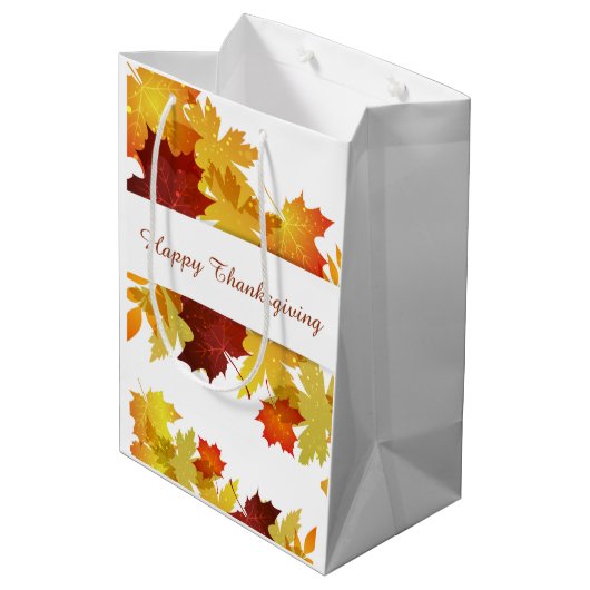 Thanksgiving Cadeautas (Achterkant Gekanteld)