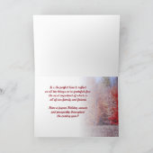 Thanksgiving carte de vacances automne amis 1r (Intérieur)