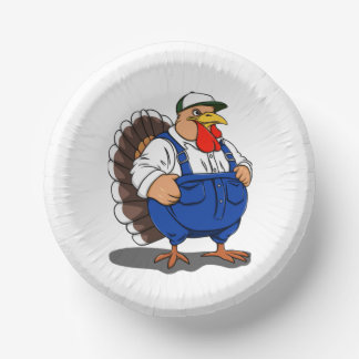 Thanksgiving, Cartoon Boer Turkije, Papieren Kommen