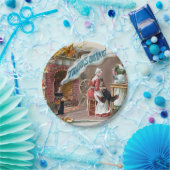 Thanksgiving Cat Papieren Bordje (Feest)