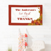 Thanksgiving Celebration Eet Drink & Geef Bedankt Spandoek (Insitu)