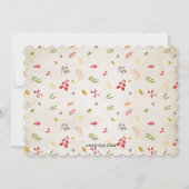 Thanksgiving Celebration Foliage Invitation (Dos)