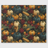 Thanksgiving Charm Cadeaupapier (Vlak)