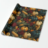  Thanksgiving Charm Cadeaupapier (Uitgerold)