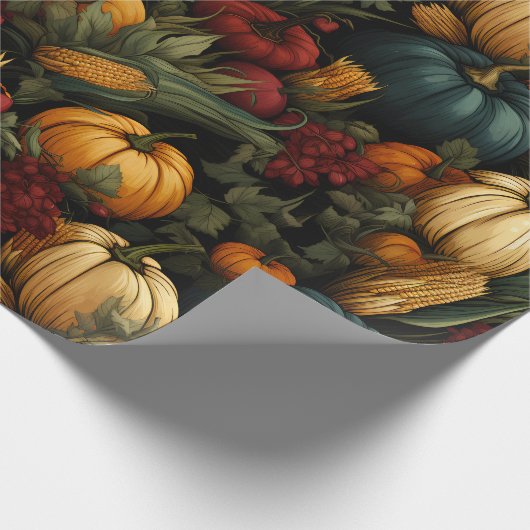  Thanksgiving Charm Cadeaupapier (Hoek)