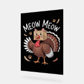 Thanksgiving Chat Funny Fake Chat Meow Thanksgivin (Angle)