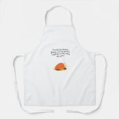 Thanksgiving chef-kok grappig citaat met kalkoen schort (Voorkant)