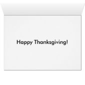 Thanksgiving Citrouille d'or (Intérieur Horizontal (Bas))