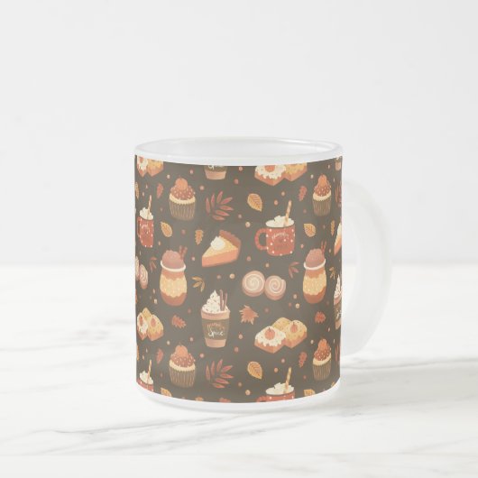 Thanksgiving Coffee Mug Matglas Koffiemok (Voorkant rechts)