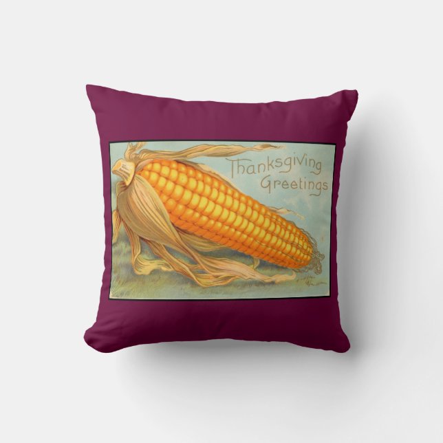  Thanksgiving Corn Husk Kussen (Voorkant)