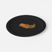 Thanksgiving Cornucopia Classic T-shirt Papieren Bordje (Gekanteld)