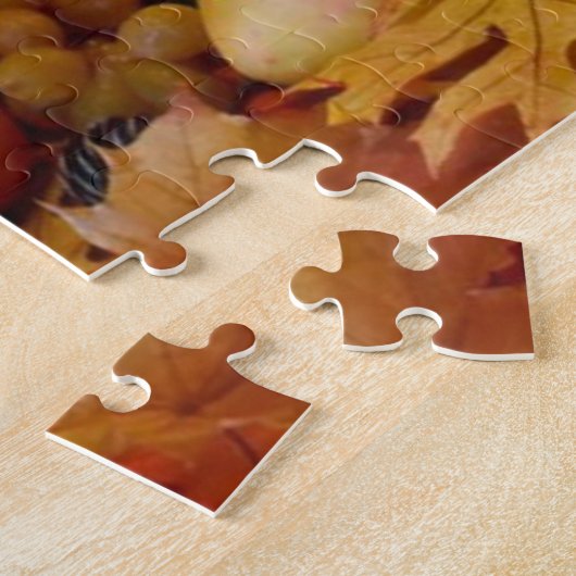 Thanksgiving Cornucopia Legpuzzel (Zijkant)