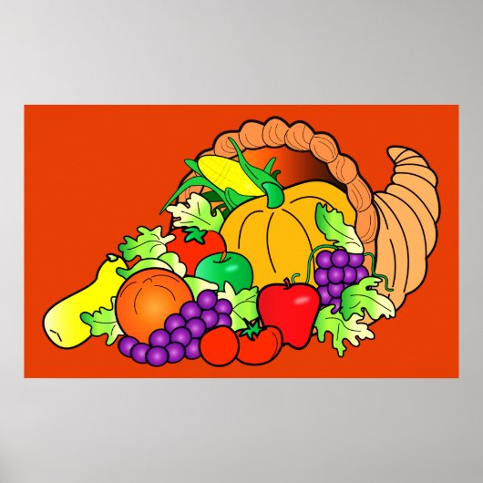 Thanksgiving Cornucopia! Poster (Voorkant)