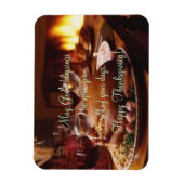 Thanksgiving dag diner magneet (Verticaal)