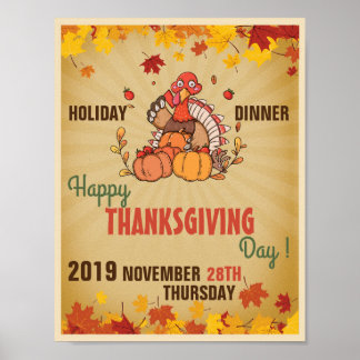 Thanksgiving Dag Poster