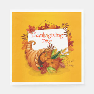 Thanksgiving Dag Servet