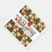 Thanksgiving Dag Servet (Hoek)