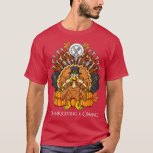 Thanksgiving Dag Turkije Troon Funny Boys Girls Ki T-shirt