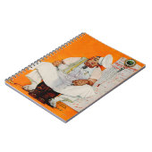 Thanksgiving dag vervagen notitieboek (Linkerzijde)