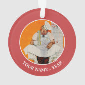 Thanksgiving dag vervagen ornament (achterkant)