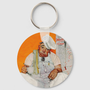 Thanksgiving dag vervagen sleutelhanger