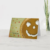 Thanksgiving Dank u Feestdagen Kaart (Voorkant)