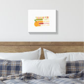 Thanksgiving dankbaar Grateful Blessed Canvas Afdruk (Insitu (Slaapkamer))