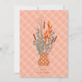 Thanksgiving "Dankbaar" Herfst Leaf Arrangement Feestdagenkaart (Voorkant)