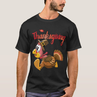 Thanksgiving dankbaar, herfst, pompoen, kalkoen, t-shirt
