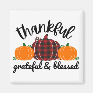 Thanksgiving dankbaar magneet