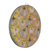 Thanksgiving dankbaar pompoen patch herfst pompoen dartbord (Voorkant Links)