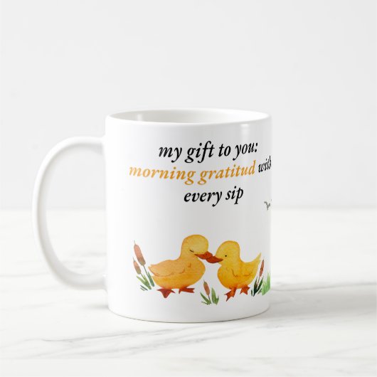 Thanksgiving dankbaarheid Mok: een doordacht gesch Koffiemok (Links)