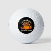 Thanksgiving dankbare grateful & Blessed Golfballen (Voorkant)