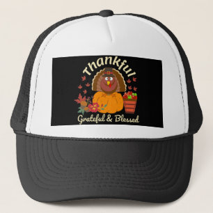 Thanksgiving dankbare grateful & Blessed Trucker Pet