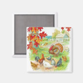 Thanksgiving Day Magnet Magneet (Voorkant / Achterkant)