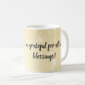 Thanksgiving Decor Fall Farmhouse  Koffiemok (Voorkant rechts)