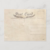 Thanksgiving Diner  Briefkaart (Achterkant)