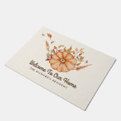 Thanksgiving Diner Nodig Boho Thema uit Deurmat (Schuin)