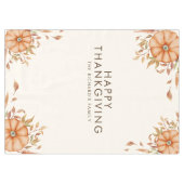 Thanksgiving Diner Nodig Boho Thema uit Tafelkleed (Voorkant (Horizontaal))