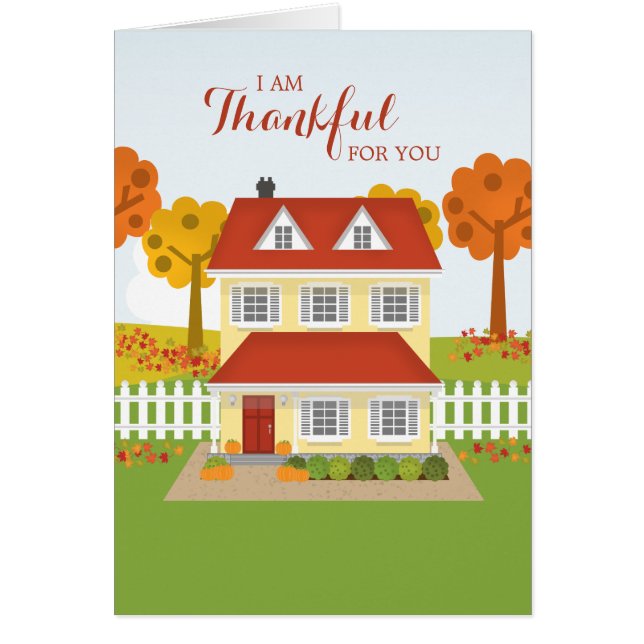 Thanksgiving Diner Open Huis (Voorkant)