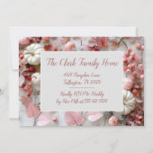 Thanksgiving Diner Pompoen Uitnodiging (Achterkant)